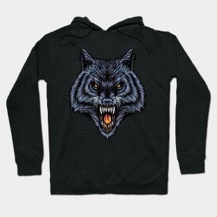 Angry Wolf Hoodie